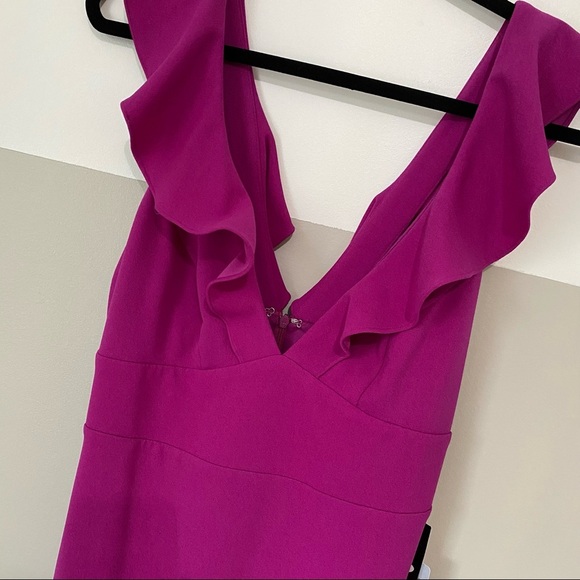 NWT Jump Apparel from Nordstrom Magenta Flirty Dress - Picture 5 of 9